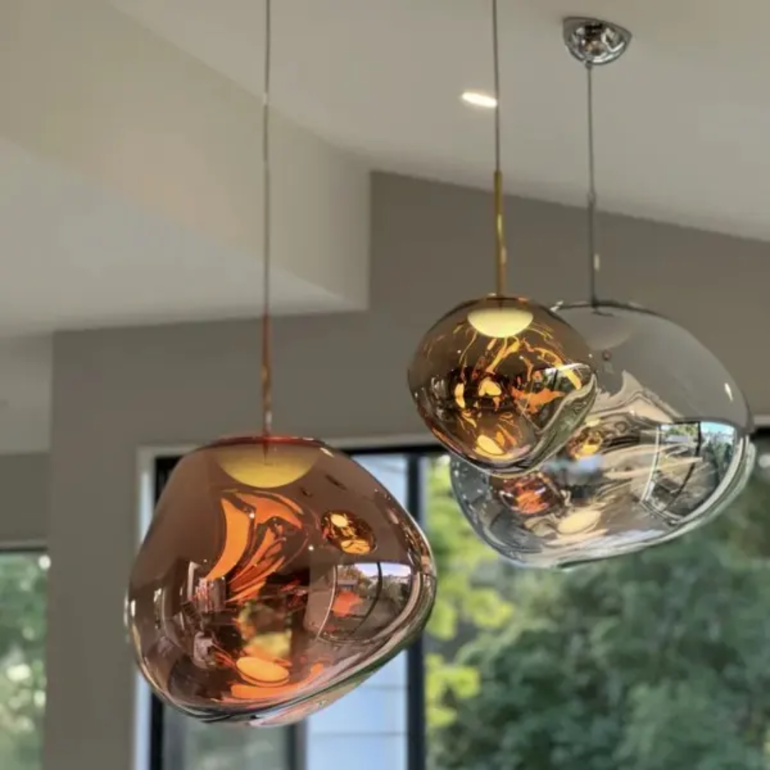 Amber Orb Hanglamp