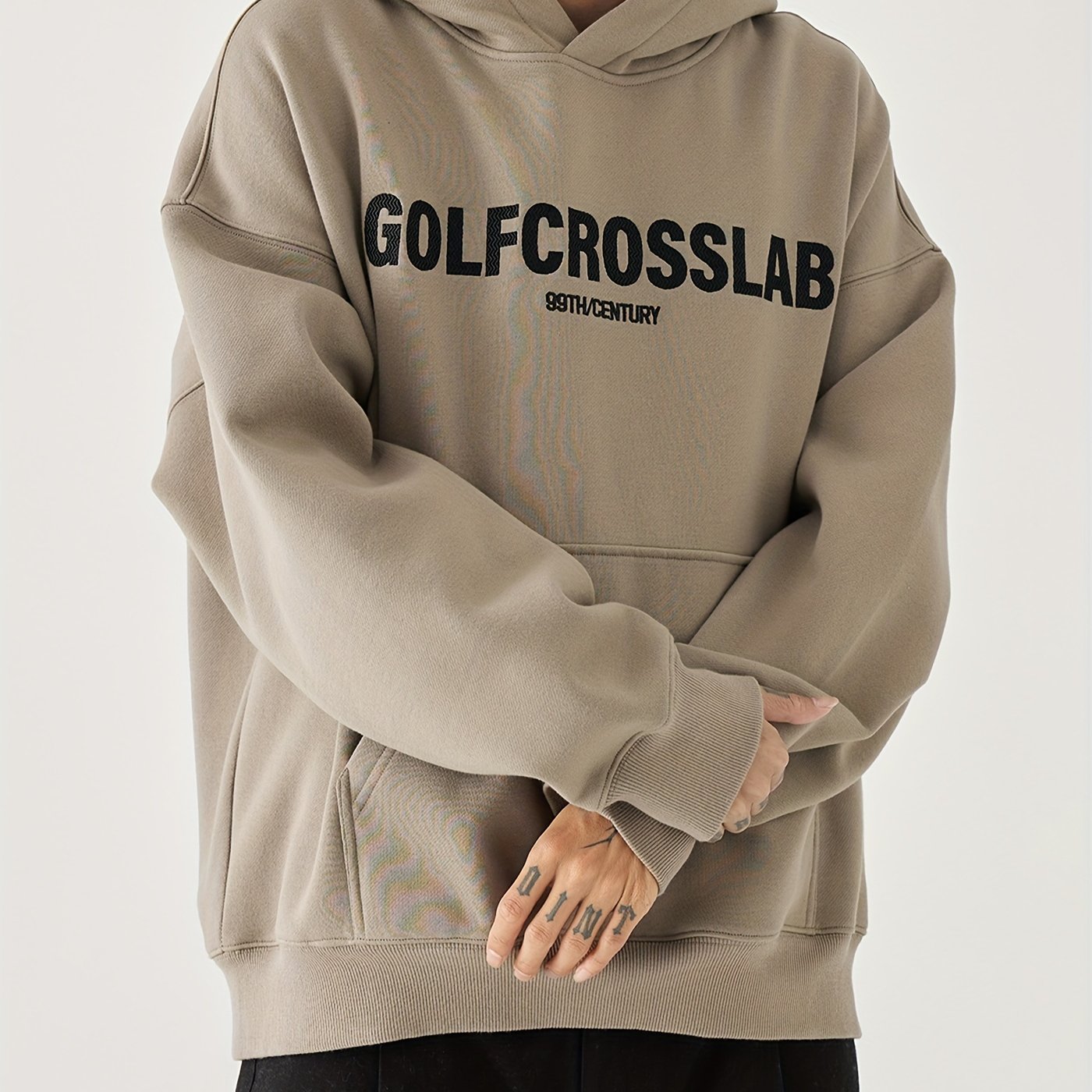 Golf Cross™ X LAB | Hoodie met Geborduurd Logo Heren | Loose fit | Klassieke stijl - Casual en veelzijdig - Warm en comfortabel