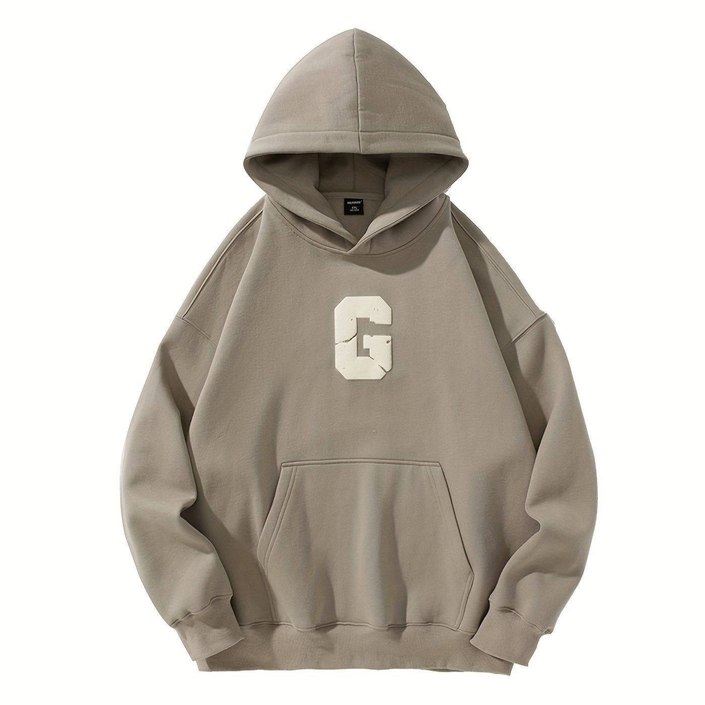 Golf Cross™ | Casual Hoodie met Contrast Letterprint Heren | Loose fit | Comfortabel katoen - Lange mouwen - Geschikt voor Herfst/Winter