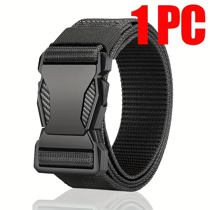 Unisex Tactische Nylon Riem – Stevig, Ademend en Veelzijdig