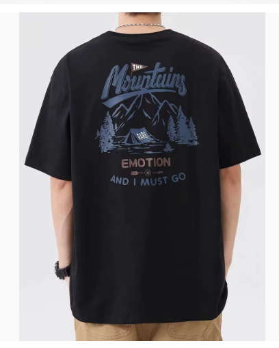 Grafisch T-shirt & Tanktop Heren | T-shirt | Casual zomerset voor dagelijks gebruik