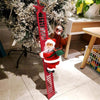 ClimbingSanta Santa Klimmen Muzikale Ladder | Leuk en Festief Decor