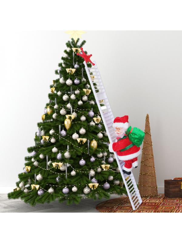 ClimbingSanta Santa Klimmen Muzikale Ladder | Leuk en Festief Decor