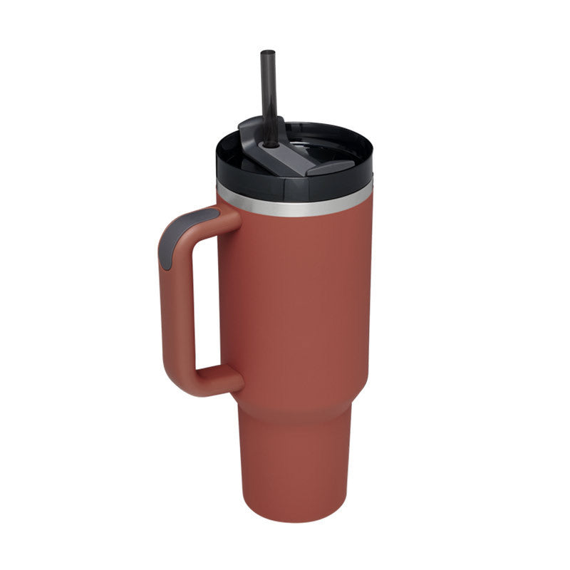 MugMaster - Isothermische Beker met Rietje
