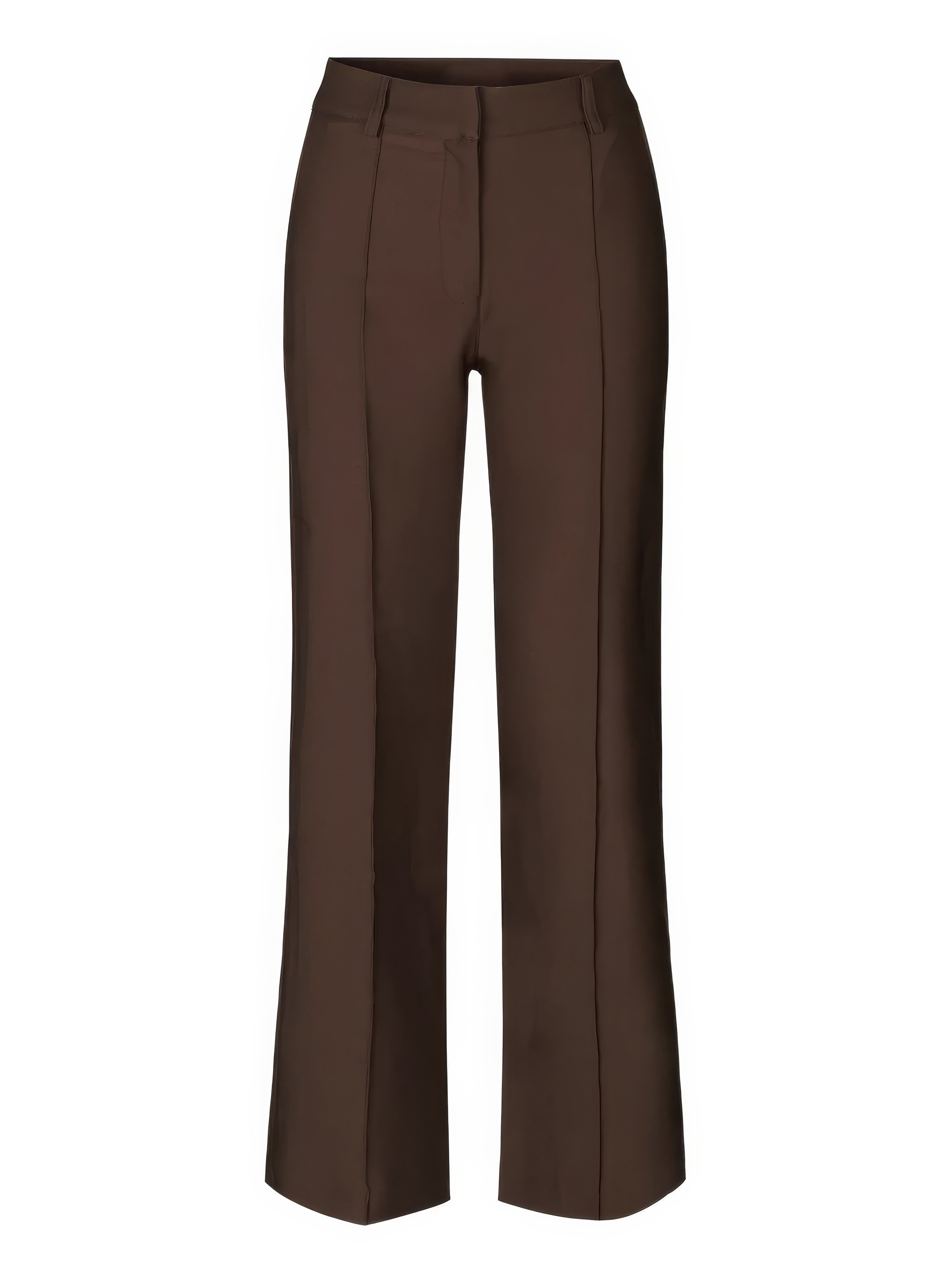 Beau | High-Waist Pantalon Met Rechte Pijpen