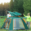Snelle Tent 2-4 Persoons – Waterdicht, Lichtgewicht, Oxford Doek met Ventilatie