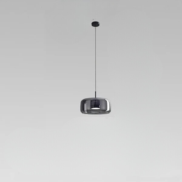 BAUHAUS | Transparent Light - Minimalistische Glazen Hanglamp