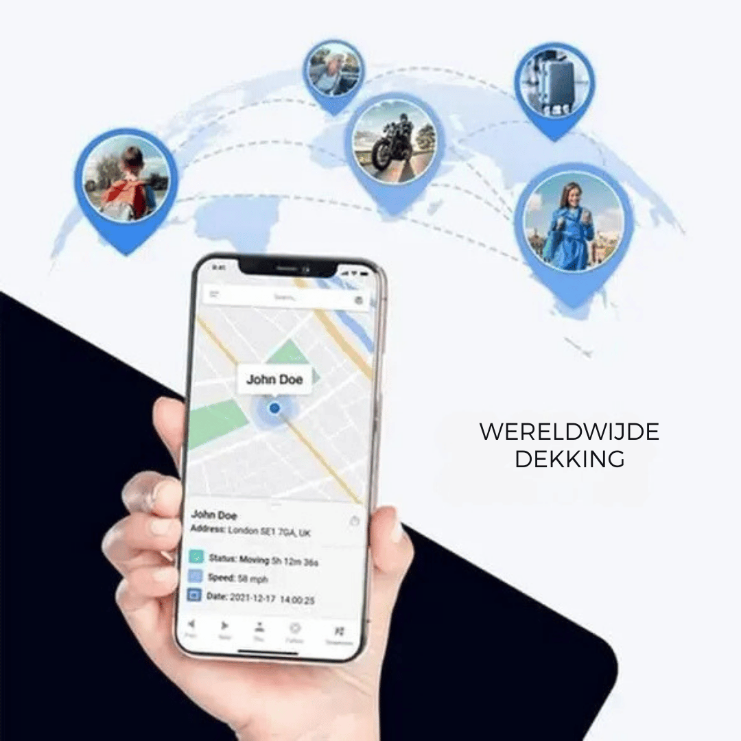 Sandsberg | 3x Mini GPS Tracker - Sterke Auto- en Sleutelszoeker
