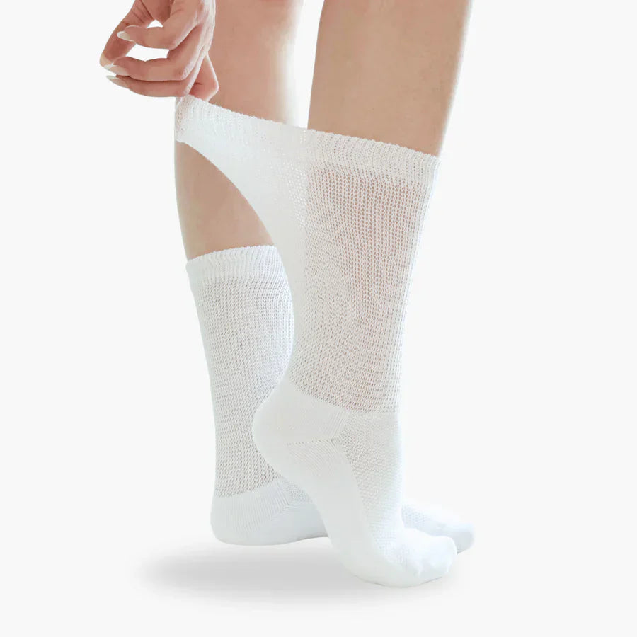 Vardi Dante NeuroVital Sokken | Extreem rekbaar | Naadloos ontwerp | Hielpadding | Antibacterieel en geurwerend | Speciaal voor diabetes en neuropathie | 3-zone webtechnologie voor optimaal comfort