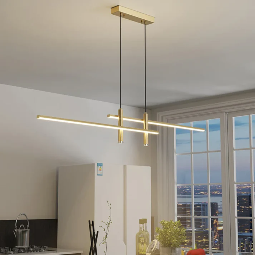 Juvo | Stijlvolle Designlamp | Minimalistisch Ontwerp | Dimbare LED Verlichting | Verstelbare Hoogte | Geschikt voor Eetkamer | Ideaal voor Sfeervolle Tafels | Past Perfect in Elk Interieur