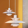 Marius Glazen Luxe Plafondlamp Voor Boven De Eettafel | Scandinavische Ontwerp Luis Parlu Kroonluchter Vliegende Schotelstijl | Elegante Moderne Sfeerverlichting Voor Woonkamer En Eetkamer | Dimbaar LED Inclusief