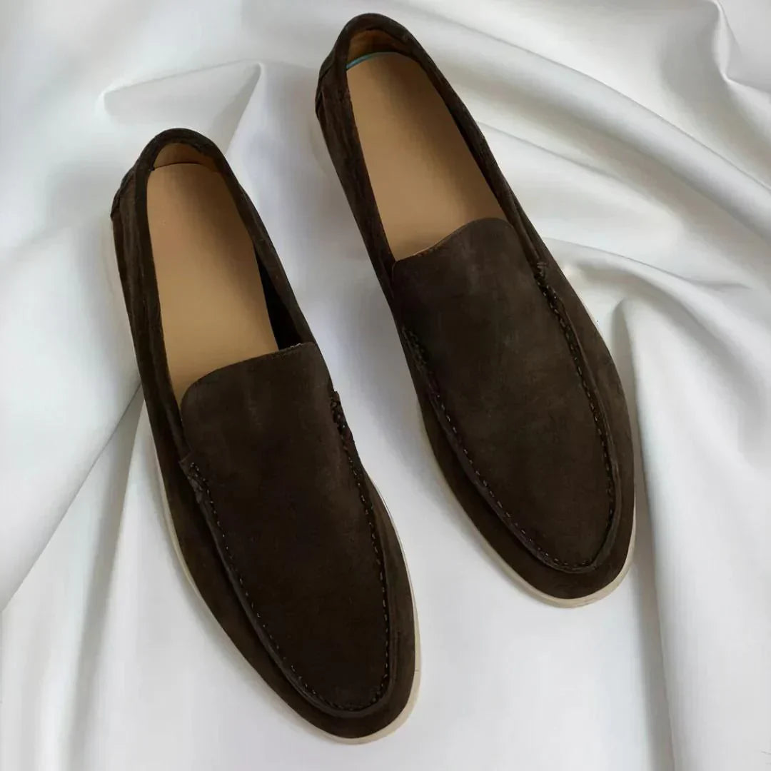 Heren - Suede Loafers - Ademend Instapmodel - Comfortabele Pasvorm