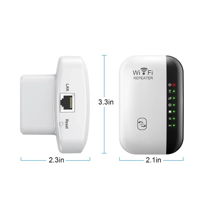 WifiBoosters | Verhoog Uw Signaal, Verhoog Uw Ervaring | Wifi-versterker Draadloze Repeater | Verbeter WiFi-dekking | Router Extender | Snel Internet | Universele Compatibiliteit | Eliminatie Dode Zones | Lag-vrij Gamen