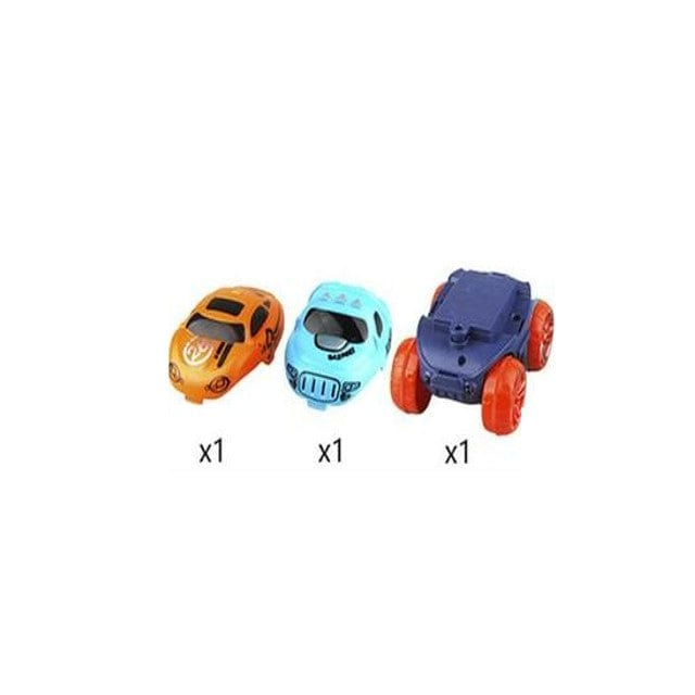 KidsPlay | Magnetische Autospeelbaan | Montessori Speelgoed | Verbeter Hand-Oog Coördinatie | Ontwikkel Verbeeldingsvermogen | Gloeit in het Donker | Veilig & Duurzaam Materiaal | Cadeau voor Kinderen