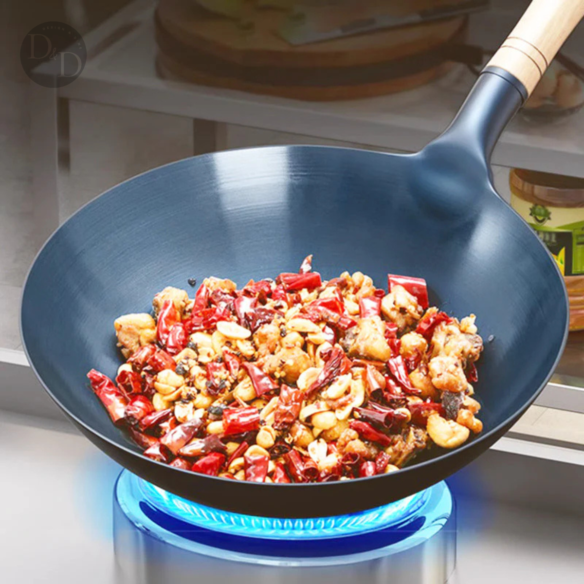 Cuyun iron wok - Non-stick, zonder giftige coating