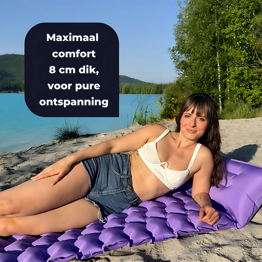 ErgoMat - Ultralicht en compact slaapmatje – perfect voor onderweg.