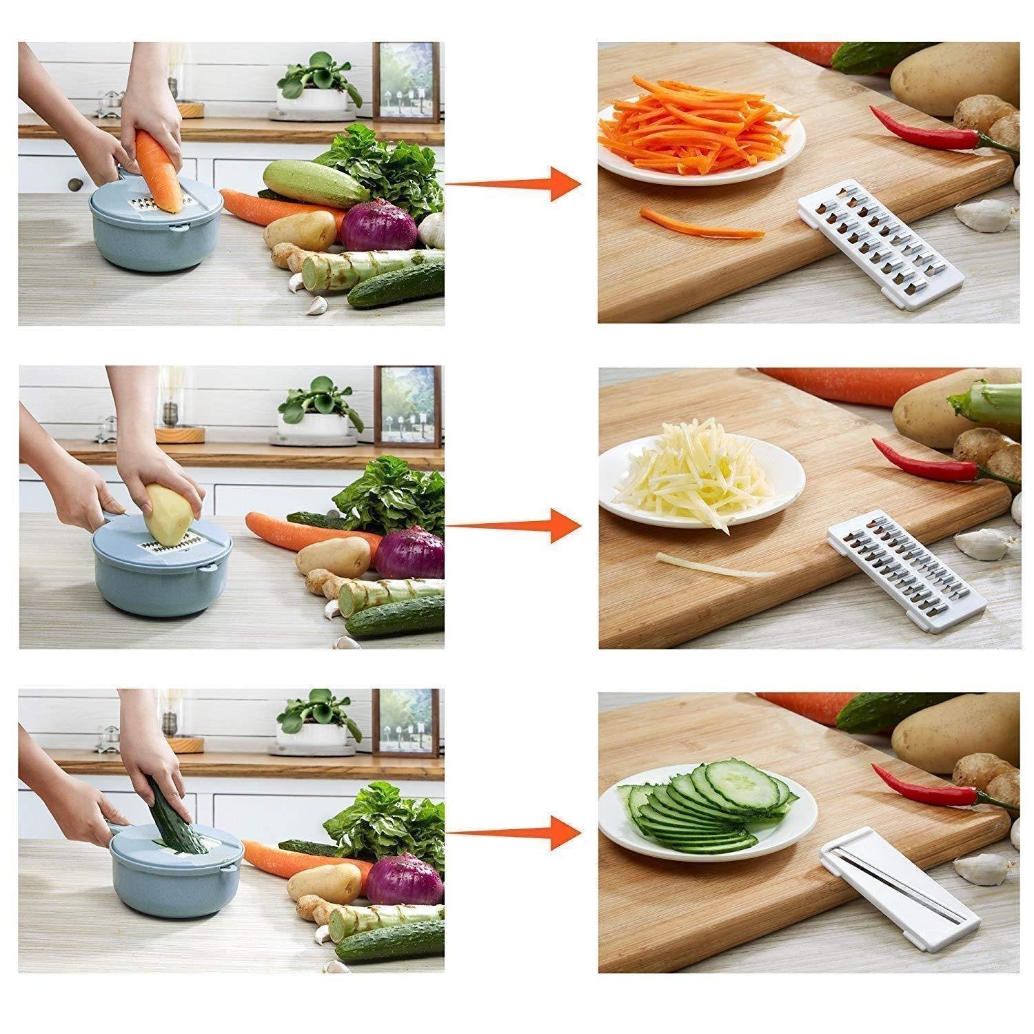 CulinaryCraft - Multifunctionele Voedselhakker voor Eenvoudig en Snel Hakken