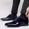 Luxe Lakschoenen Heren | PU Lak & Velvet | Elegant & Feestelijk