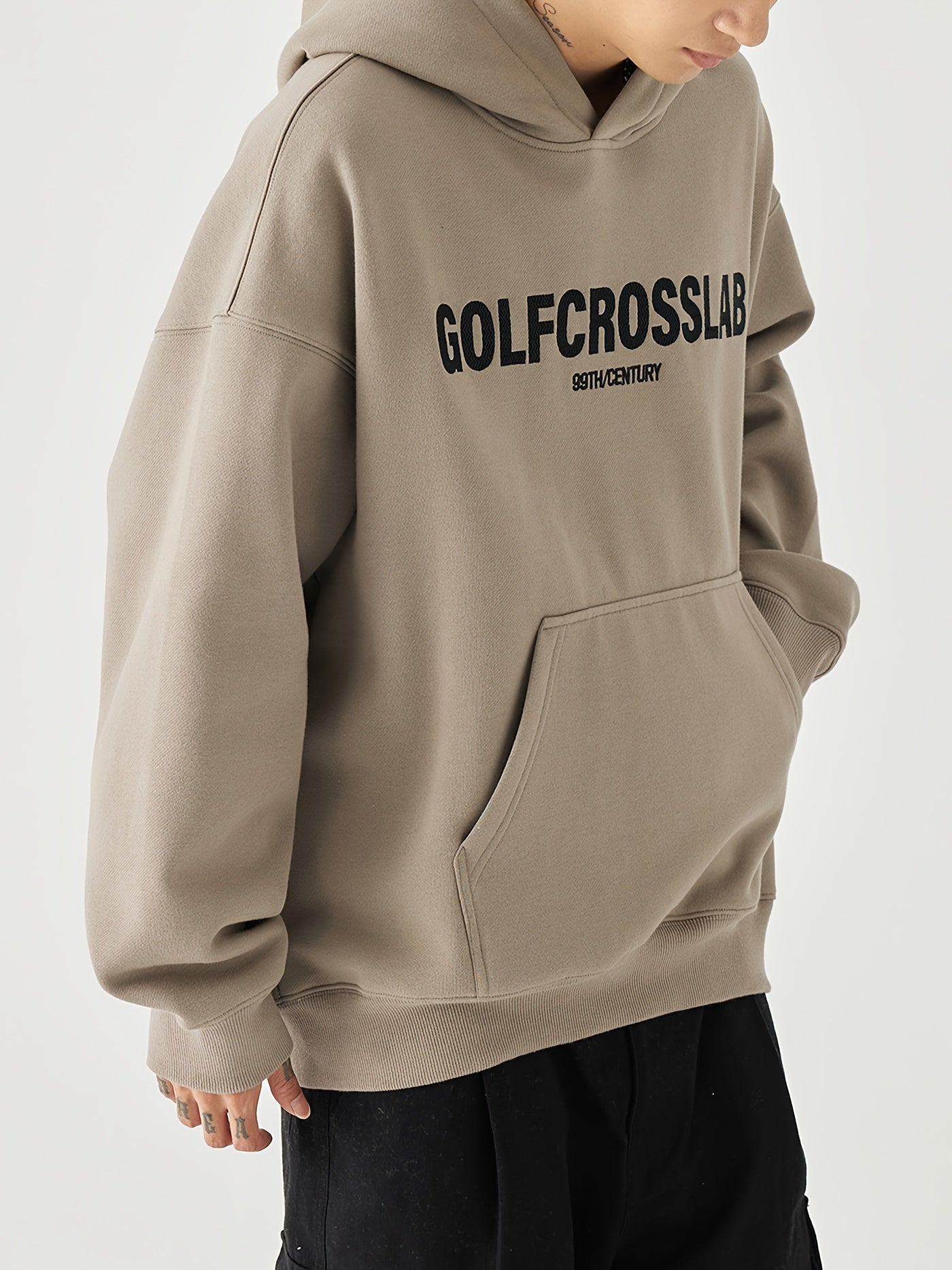 Golf Cross™ X LAB | Hoodie met Geborduurd Logo Heren | Loose fit | Klassieke stijl - Casual en veelzijdig - Warm en comfortabel