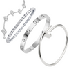 Venetian Grace | Silver Bracelet Set