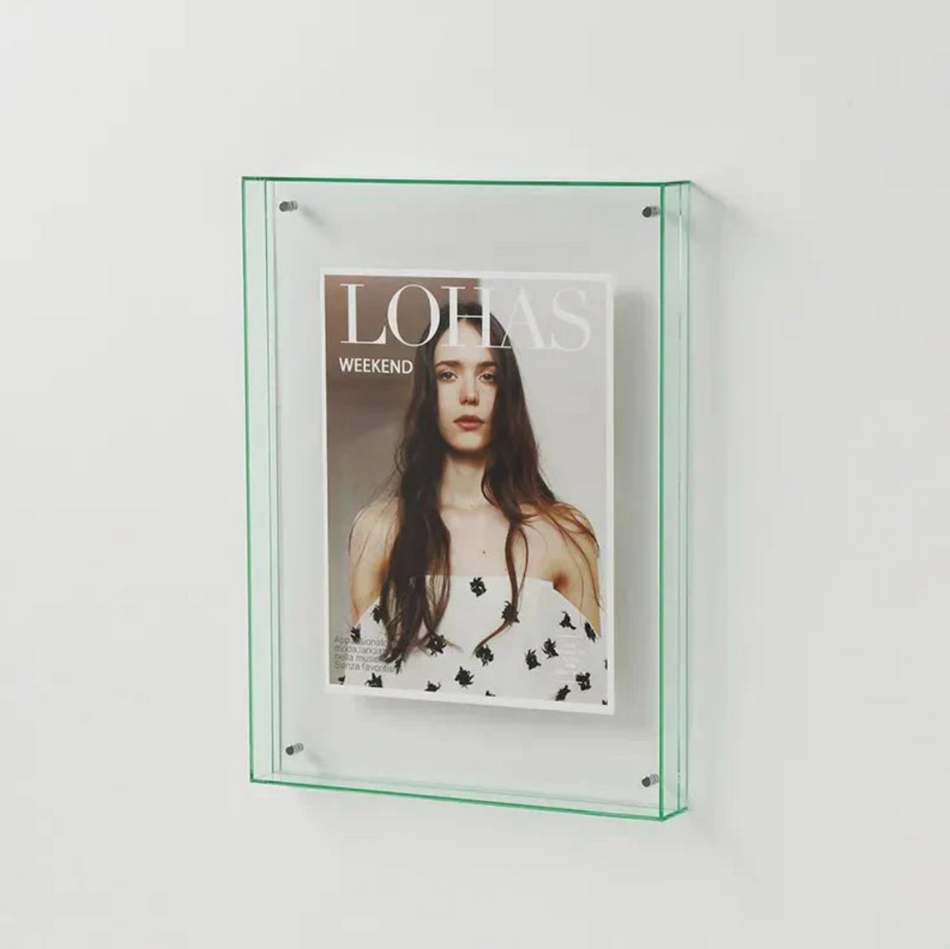 ListingFrame | Decoratief Fotolijstje van Levendig Gekleurd Transparant Acryl