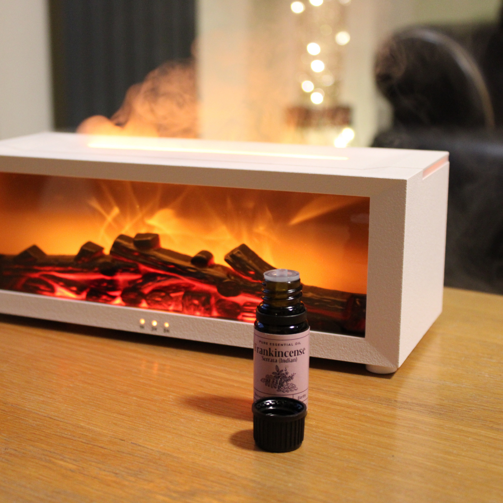 EMBERA - Luxe Geur Diffuser met Vlam Effect