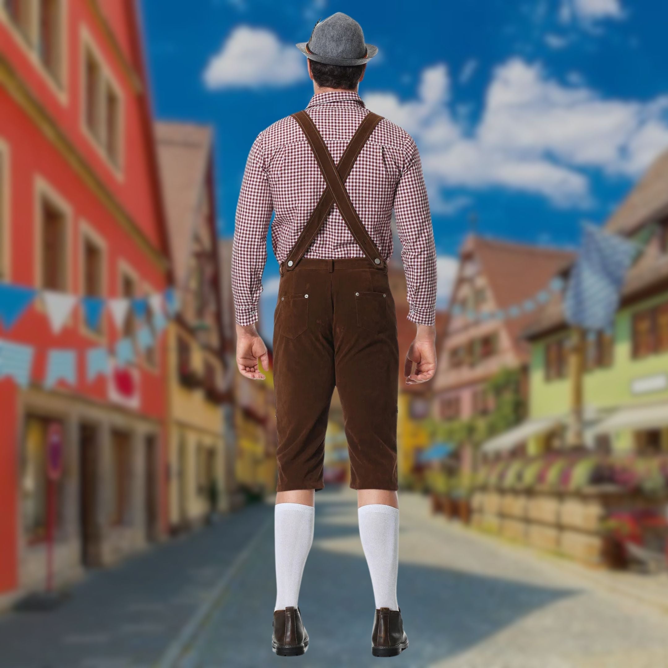 Hugo | Drie-delig Set Oktoberfest Lederhosen