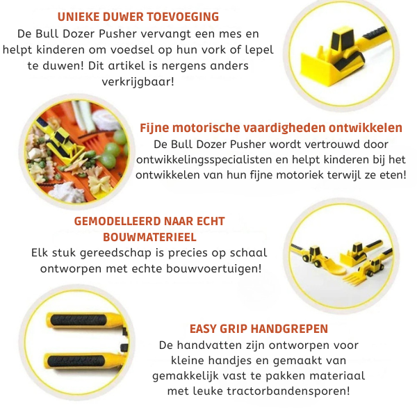 Digger™ Speels kinderservies - 3 varianten
