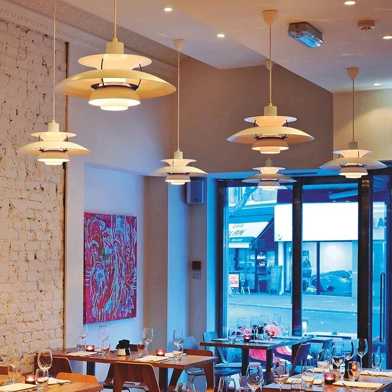 Marius Glazen Luxe Plafondlamp Voor Boven De Eettafel | Scandinavische Ontwerp Luis Parlu Kroonluchter Vliegende Schotelstijl | Elegante Moderne Sfeerverlichting Voor Woonkamer En Eetkamer | Dimbaar LED Inclusief