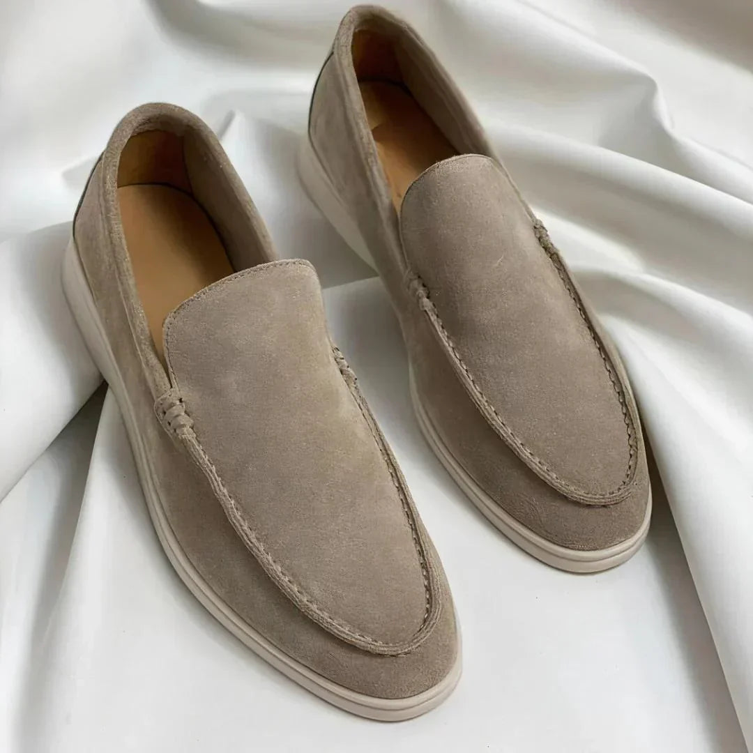 Heren - Suede Loafers - Ademend Instapmodel - Comfortabele Pasvorm