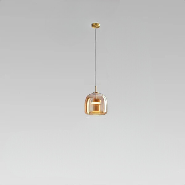 BAUHAUS | Transparent Light - Minimalistische Glazen Hanglamp