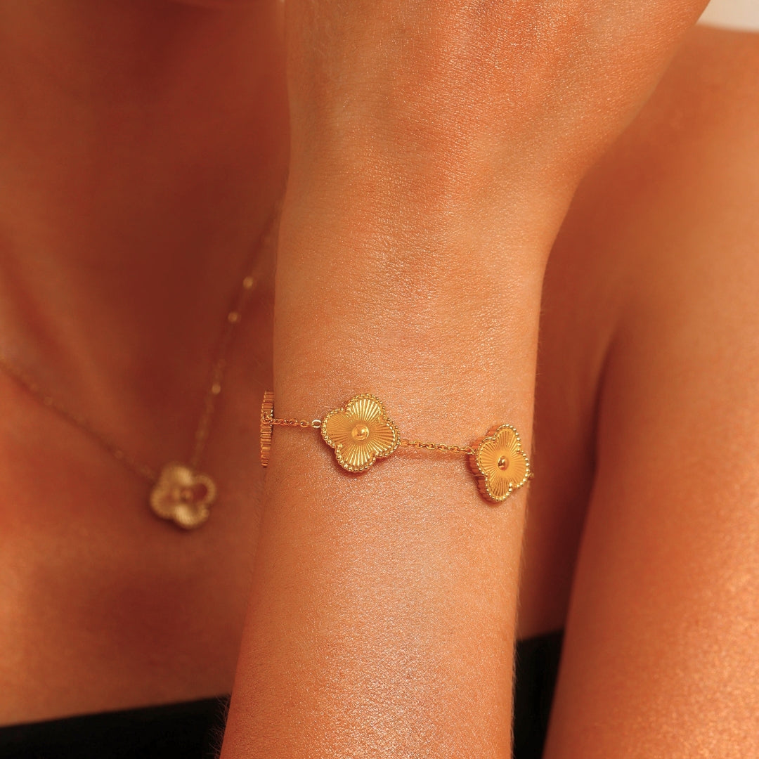 Florence | Golden Bloom Bracelet