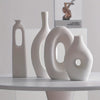 Hemelse Glans | Moderne Keramiek Vaas Set | Harmonieuze Schoonheid | Unieke Decoratie