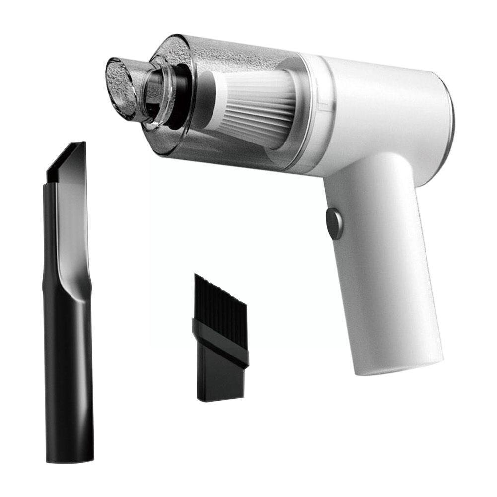 AeroClean Draadloze Mini Stofzuiger met Vacuümfunctie – USB Oplaadbaar