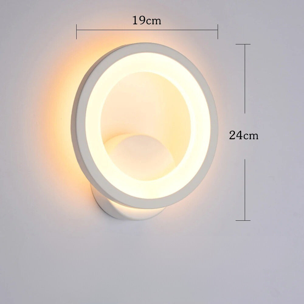 Moderne Ronde LED-Wandlamp LumiWall - Stijlvolle Verlichting