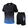 Sportkleding Heren Set – Tweedelige Sportset met Shirt en Korte Broek – Sneldrogend & Comfortabel