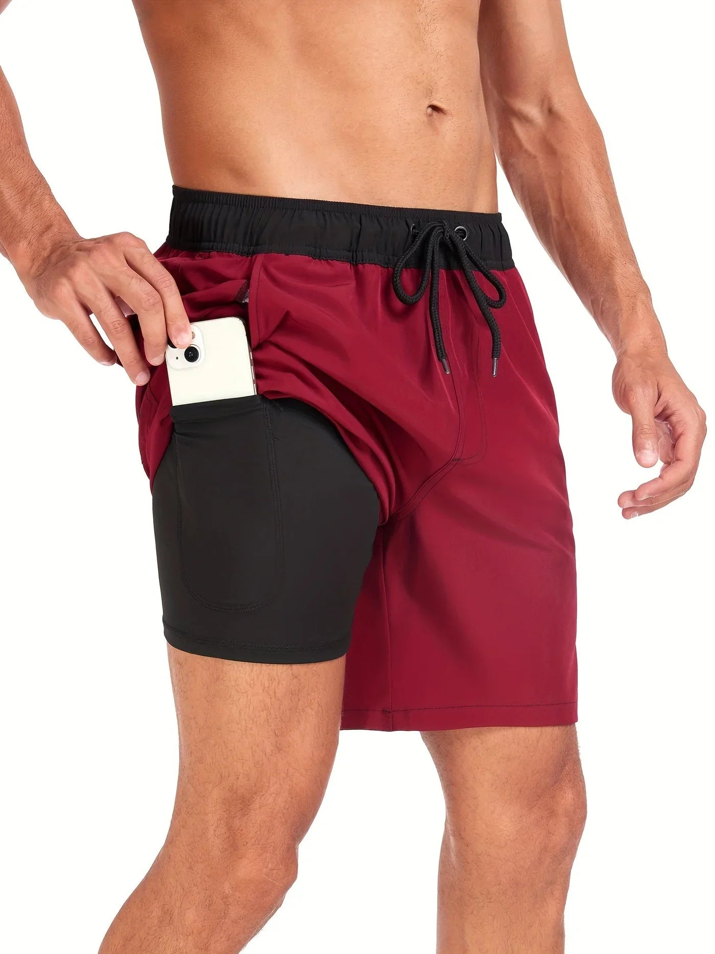 Sneldrogende Zwembroek Heren – Ademend Polyester & Comfortabele Pasvorm
