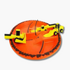 Digger™ Speels kinderservies - 3 varianten