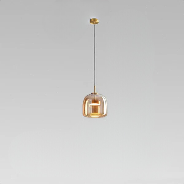 BAUHAUS | Transparent Light - Minimalistische Glazen Hanglamp