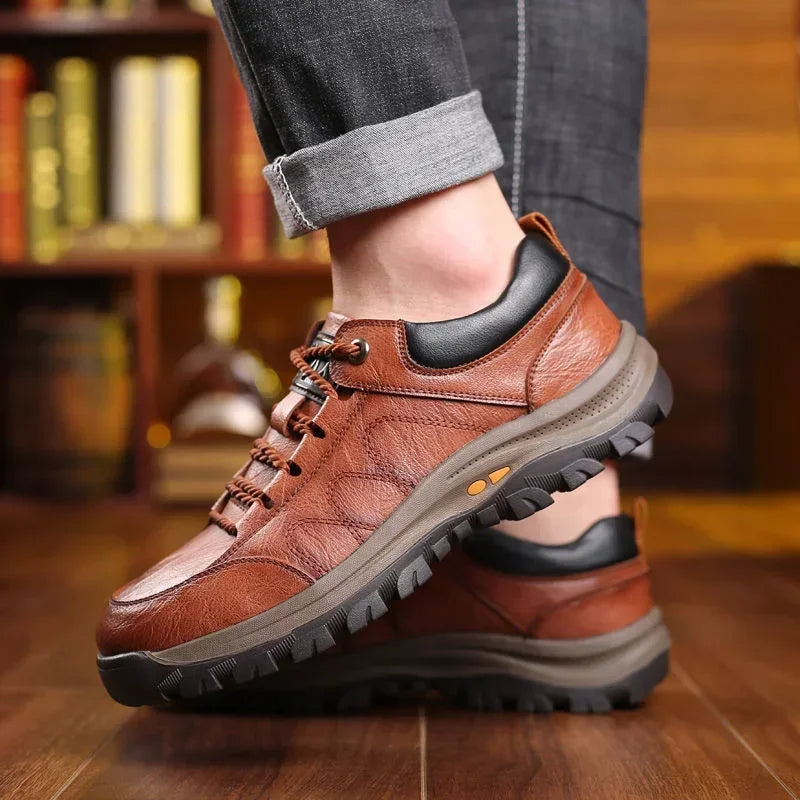 Ventrix Casual Herenschoenen | Herenschoenen | Handgestikte ademende schoenen met goede ondersteuning
