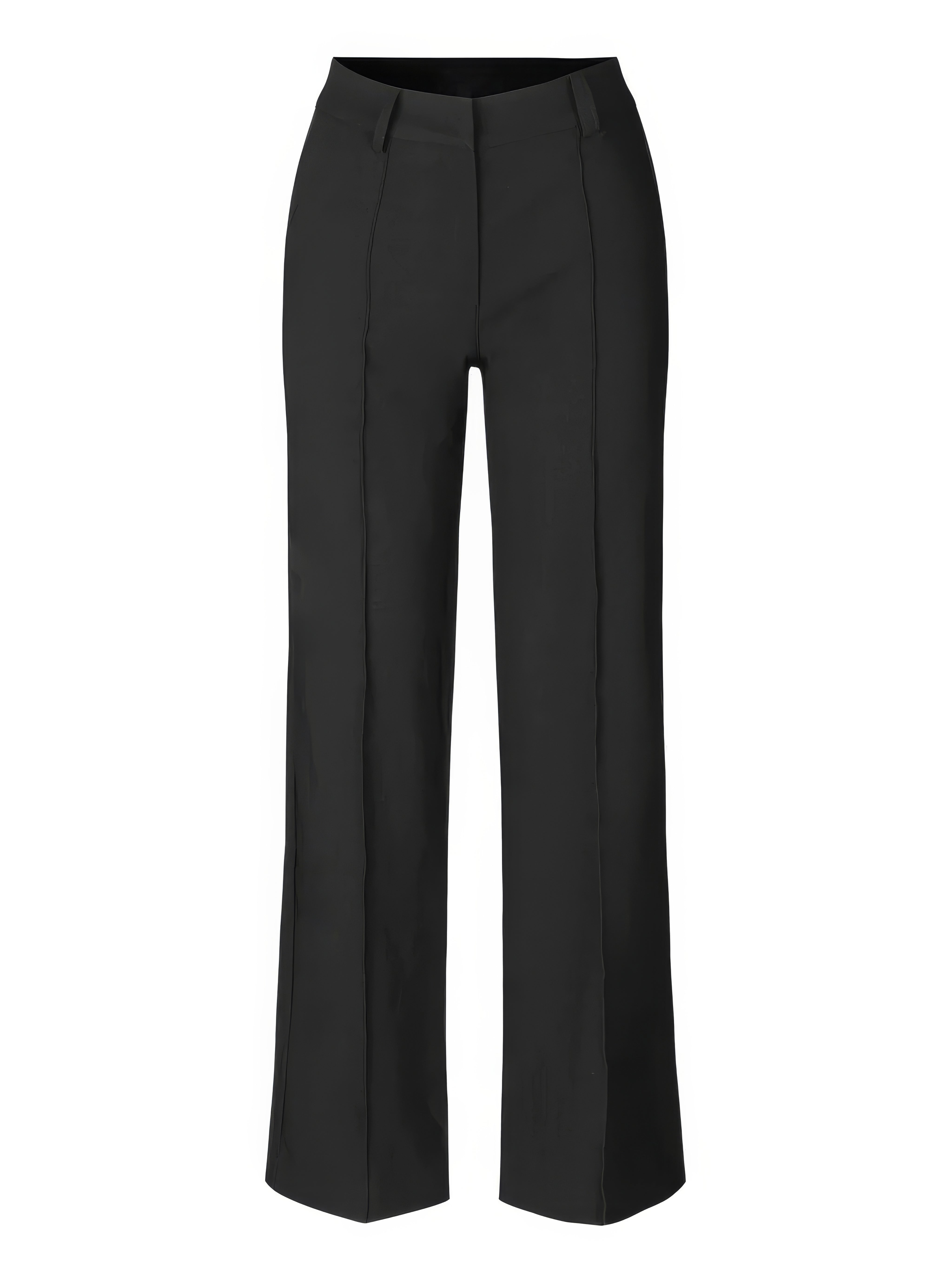 Beau | High-Waist Pantalon Met Rechte Pijpen