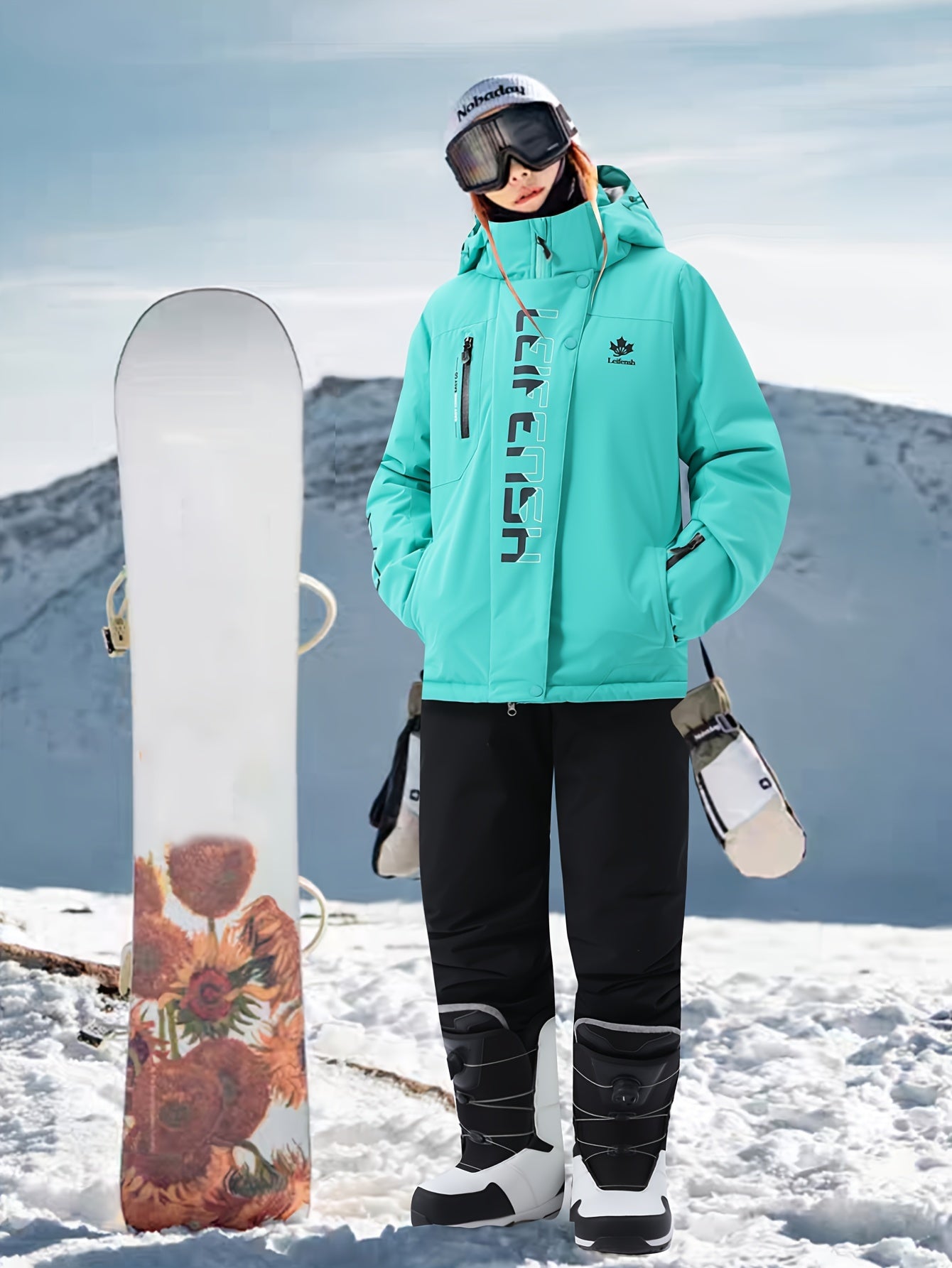 Ski- of Snowboardpak Dames 367 | Zachte Winterset met Capuchon - Duurzaam & Waterafstotend voor Outdoor Activiteiten - Essential