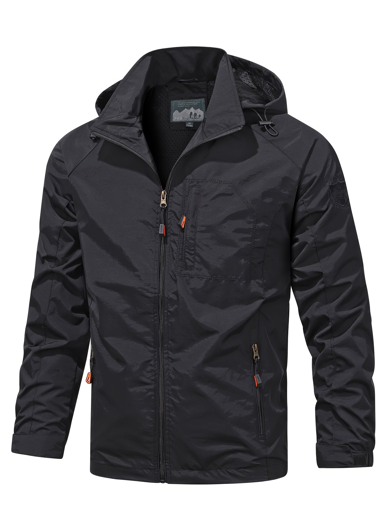 Casual Lichtgewicht Windjack Met Capuchon - Regular Fit - Heroic Edge - HE 47 - Essential in Meerdere Kleuren