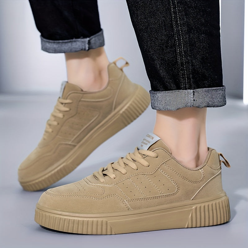 Suede Lo Sneaker 218 | Strakke Lage Sneakers - Casual Vetersluiting & Antislip voor Alle Seizoenen - Essential