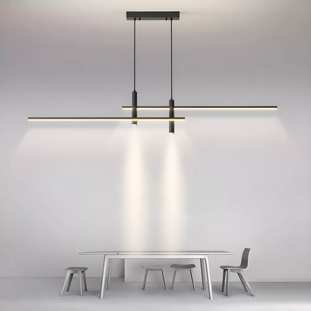 Juvo | Stijlvolle Designlamp | Minimalistisch Ontwerp | Dimbare LED Verlichting | Verstelbare Hoogte | Geschikt voor Eetkamer | Ideaal voor Sfeervolle Tafels | Past Perfect in Elk Interieur