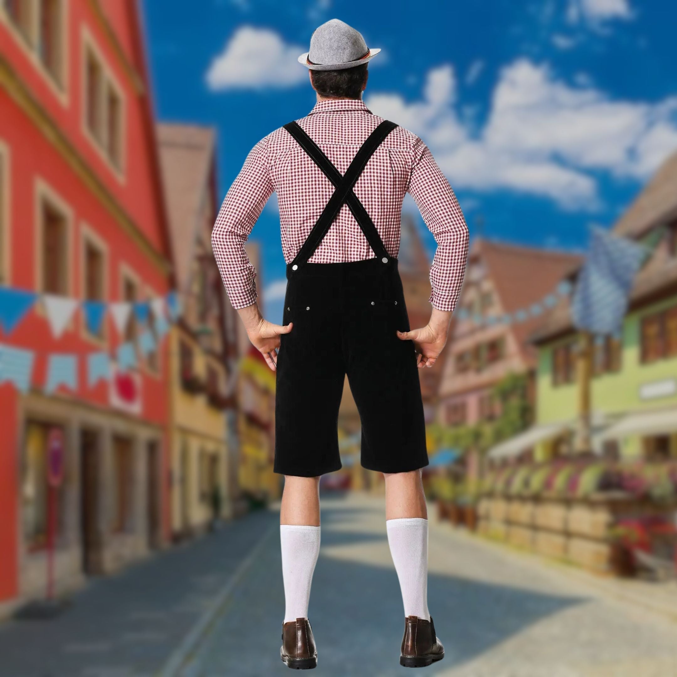 Hugo | Drie-delig Set Oktoberfest Lederhosen