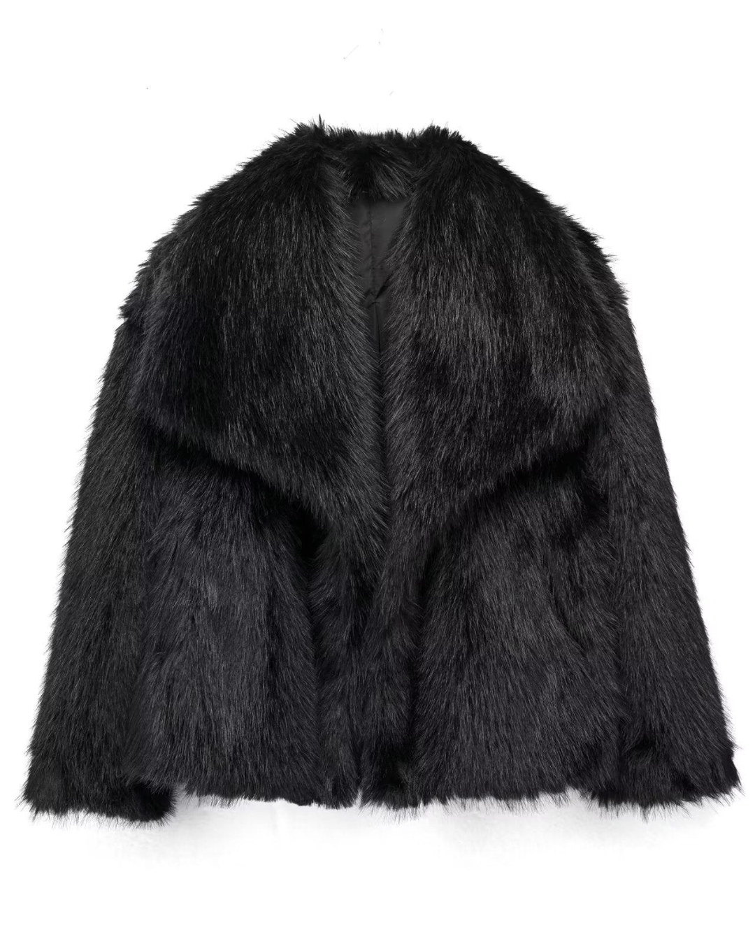 Faux Fur Coat Dames - Regular Fit - Belle Couture - FP 22 - Essential Elegance