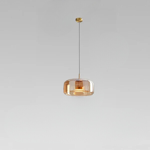 BAUHAUS | Transparent Light - Minimalistische Glazen Hanglamp