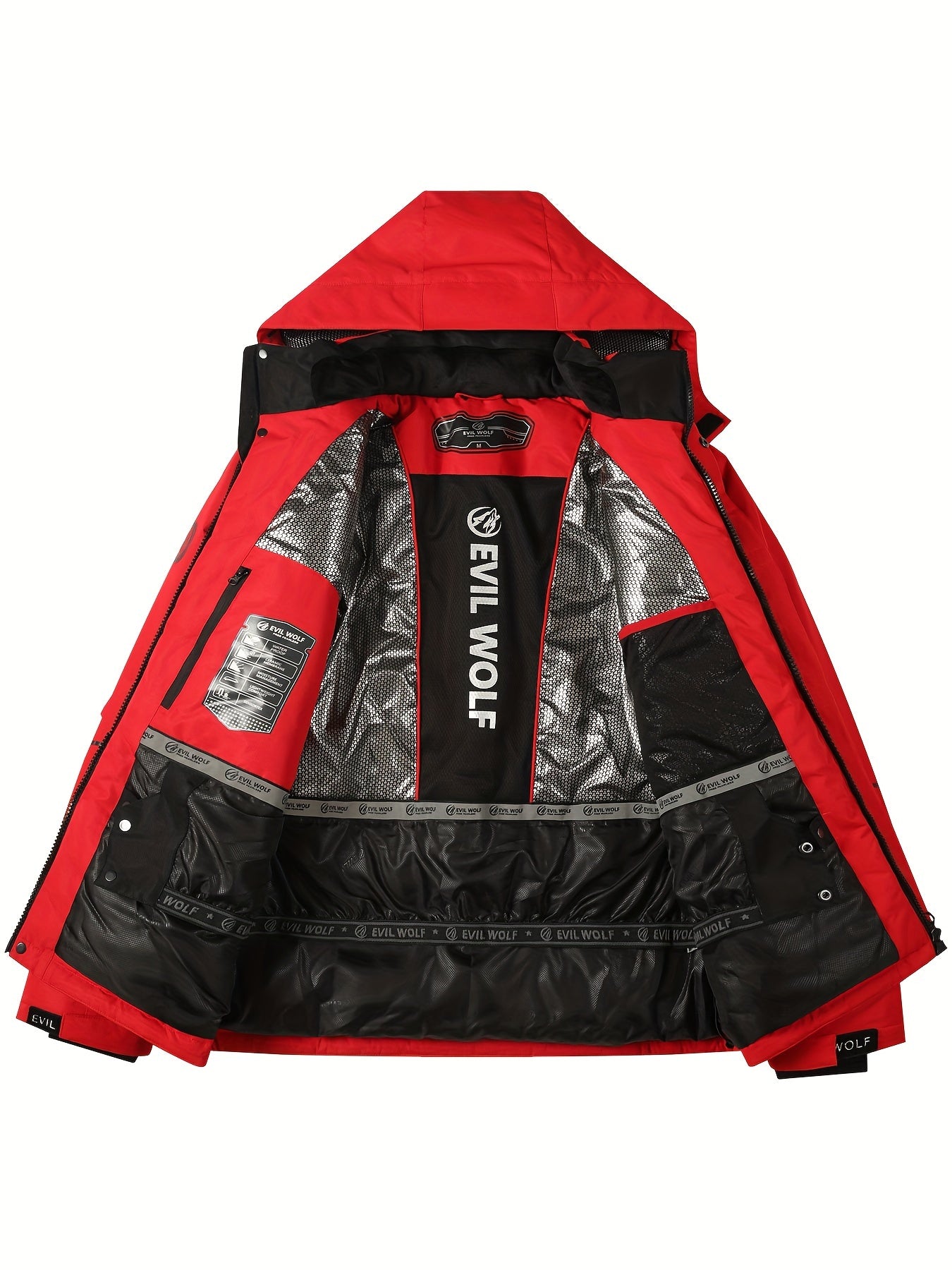 Evil Wolf Ski & Snowboard Pak 25’ - Gevoerd voor Extra Warmte & Comfort - AlpineGlide - TP - Essential