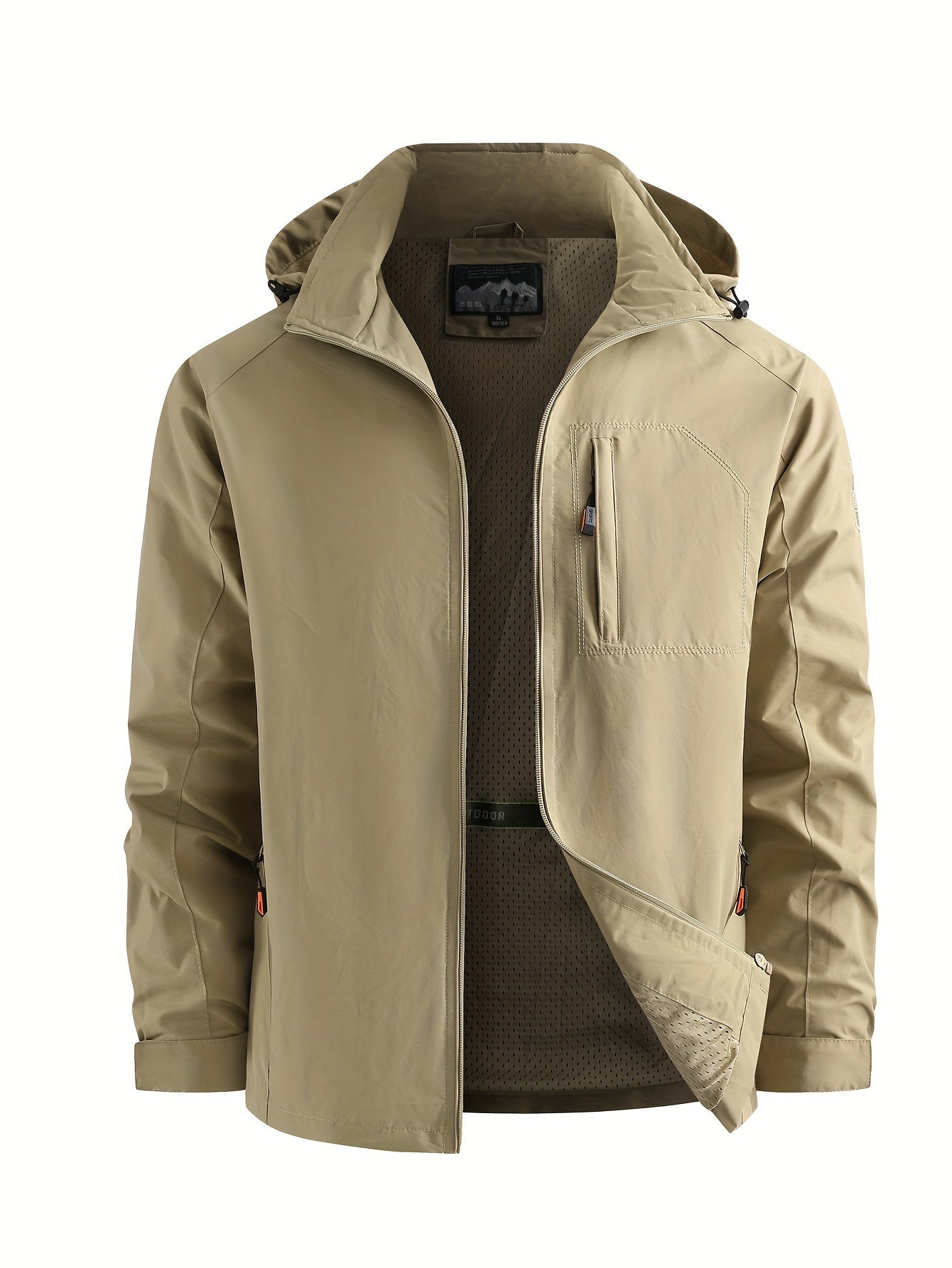 Casual Lichtgewicht Windjack Met Capuchon - Regular Fit - Heroic Edge - HE 47 - Essential in Meerdere Kleuren